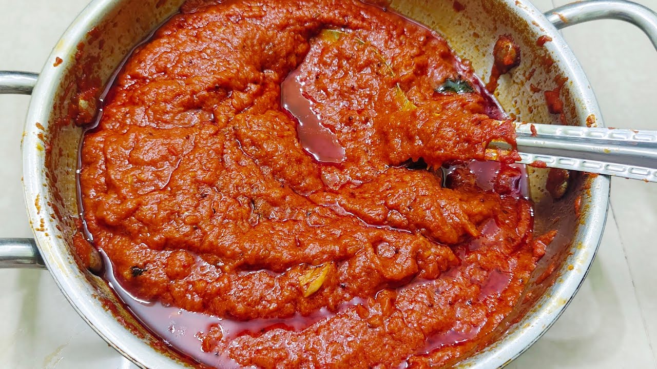 ఎండతో పనిలేకుండా టమాటా నిలవపచ్చడి👉😋ఒక్కసారి చేసి తింటే మళ్ళీ మళ్ళీ కావాలంటారు// tomato pickle 