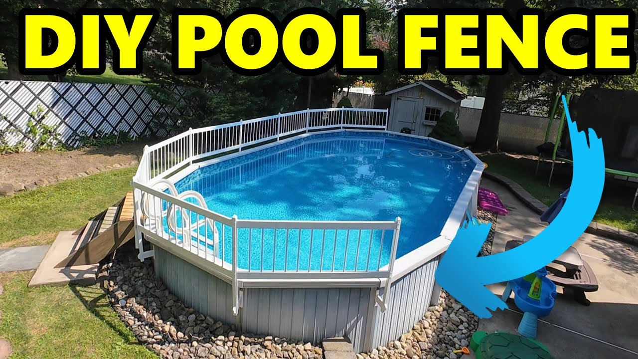 Blue Wave Pool Fence DIY Installation | Above Ground Pool Fence #pool #poolfence #diypool