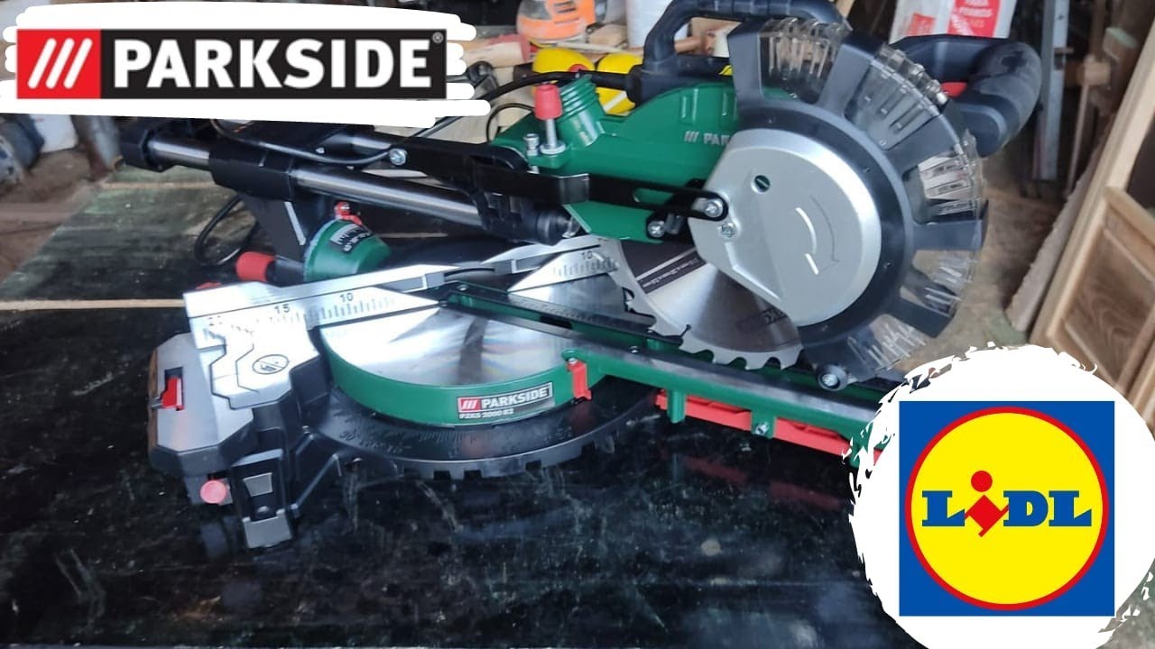 Ingletadora telescopica PARKSIDE PZKS 2000 B2 / Lidl/ unboxing
