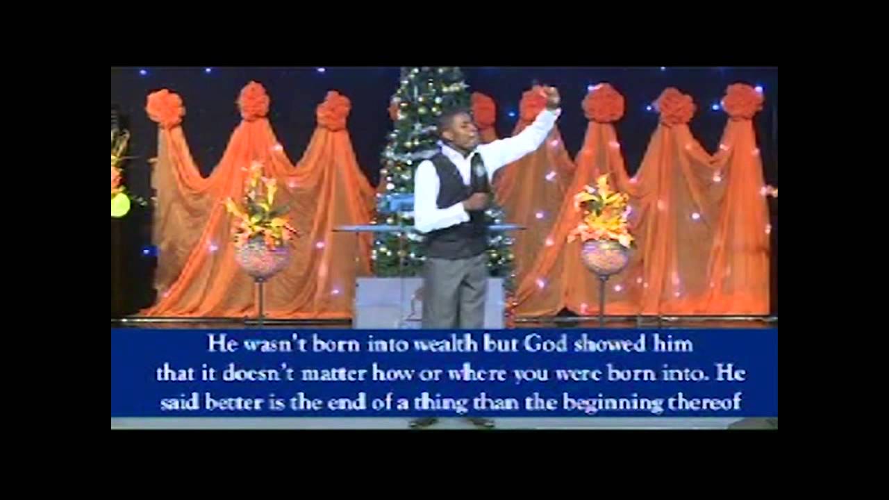 Prophet Marcus Thomas Testimony