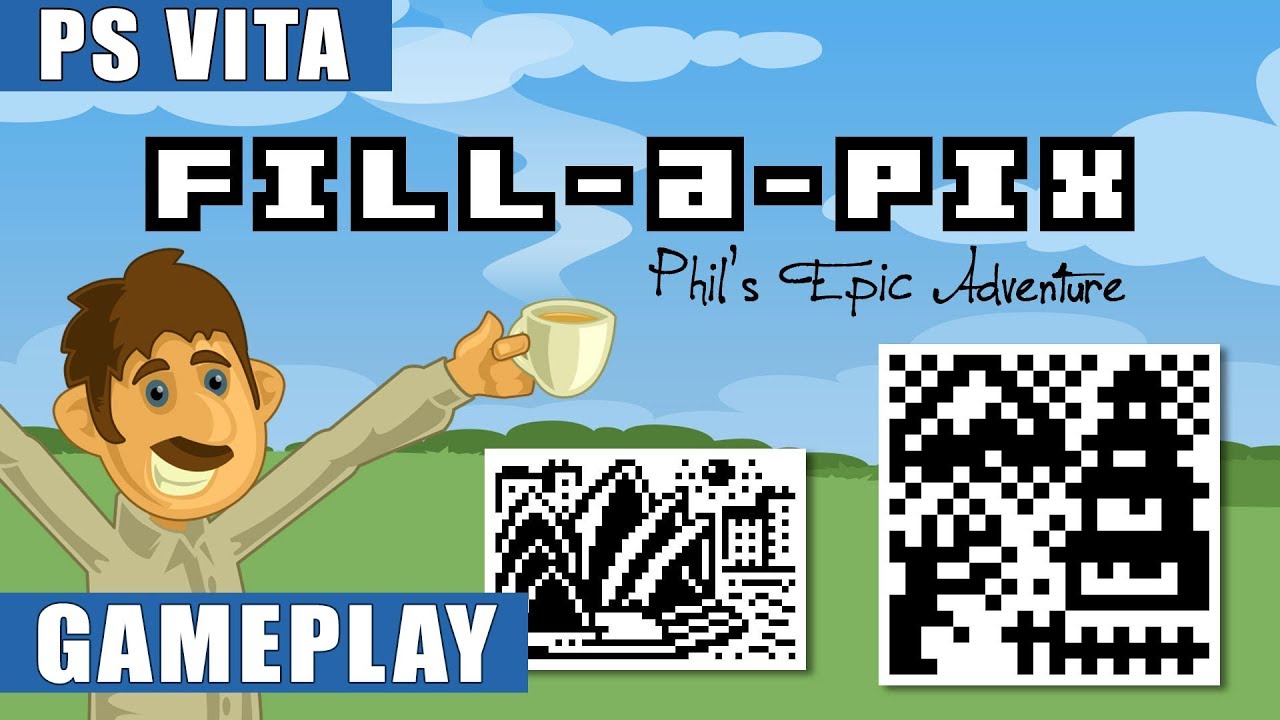 Fill-a-Pix: Phil's Epic Adventure PS Vita Gameplay