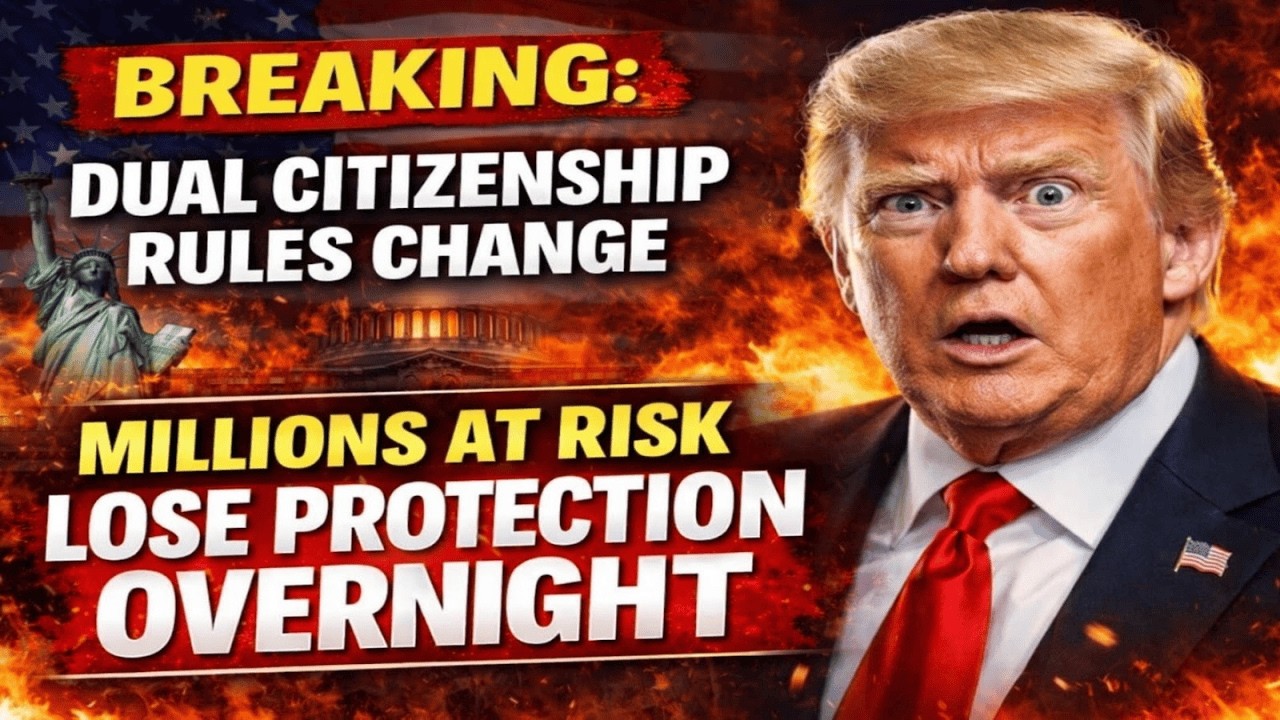 BREAKING: U.S. Dual Citizenship Rules Change Feb 2026 | Millions Could Lose Protection Overnight