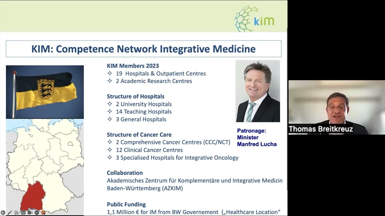Dr. Thomas Breitkreuz, KIM: The Competence Network for Integrative Medicine in Baden-Württemberg