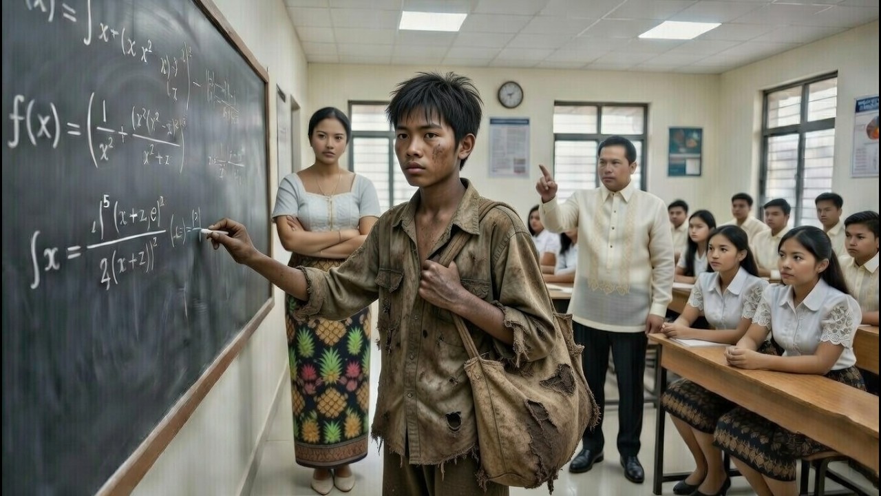 Ang Batang Pulubi na Nangolekta ng Basura, Siya Rin ang Lutas ng Pinakamahirap na Tanong sa Paaralan