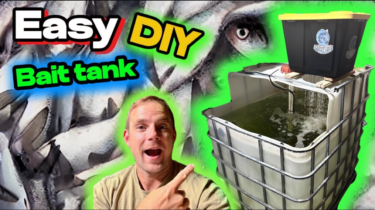 DIY bait tank every cat fisherman needs