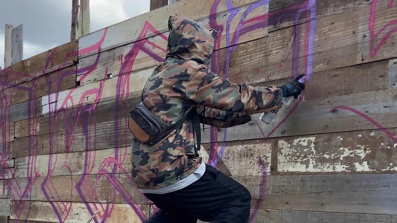 LETRAS DE CALIGRAFIA - Usando As Duas Mãos / CALLIGRAFFITI