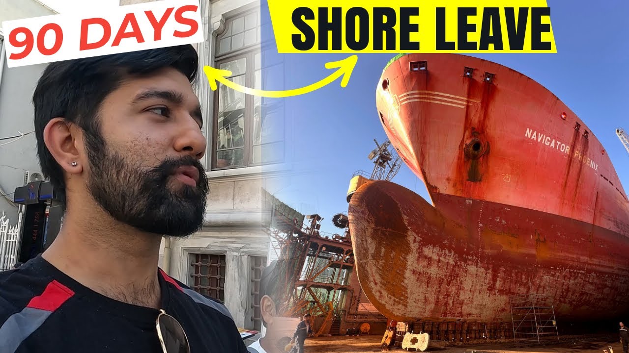 SHORE LEAVE after 90 days | ISTANBUL 😍😁 | MERCHANT NAVY 🚢 ⚓|  Rohit Chopra