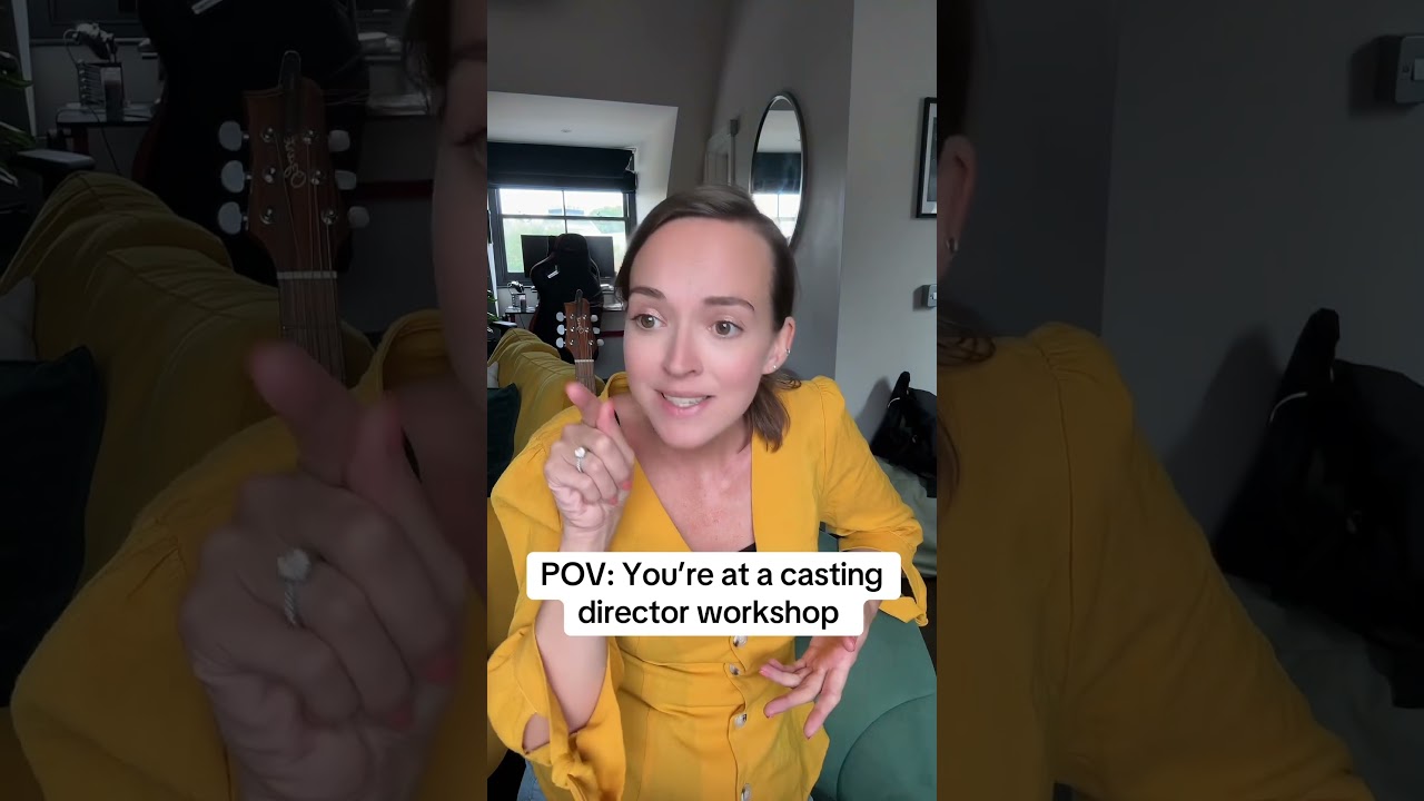 Casting workshops are always really &ldquo;clear&rdquo; #acting #castingworkshop #castingdirector #actor #funny