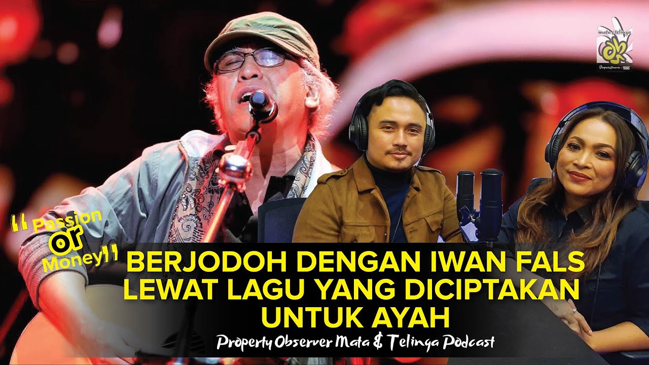 RIEKA ROSLAN BERJODOH DGN IWAN FALS LWT LAGU YG DICIPTAKAN UNTUK AYAH-Podcast Mata & Telinga|Eps. 38