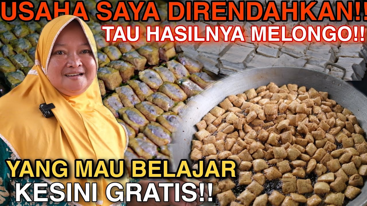 CUMA JUALAN TAHU TAPI OMSETNYA NGALAHIN GAJI DPR!! 4000 PCS/HARI DAN OMSET RATUSAN JUTA PERBULAN