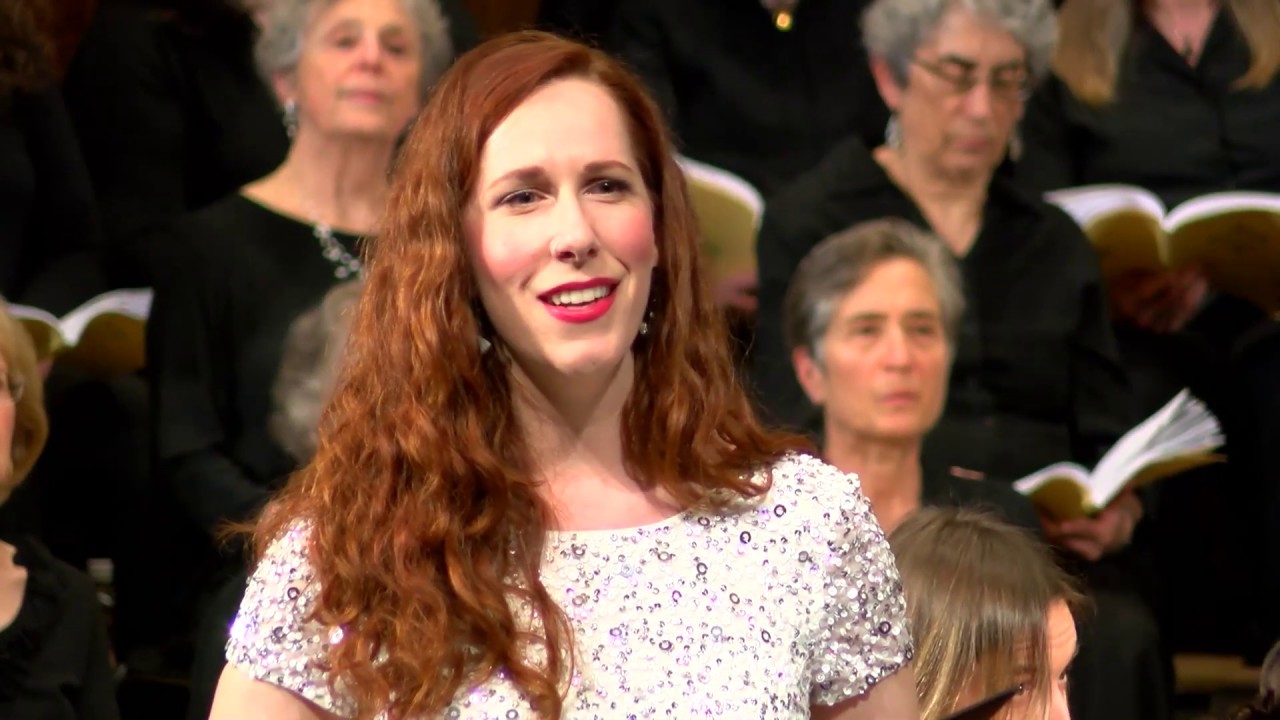 Christina English, mezzo soprano - Mendlessohn's Elijah - 
