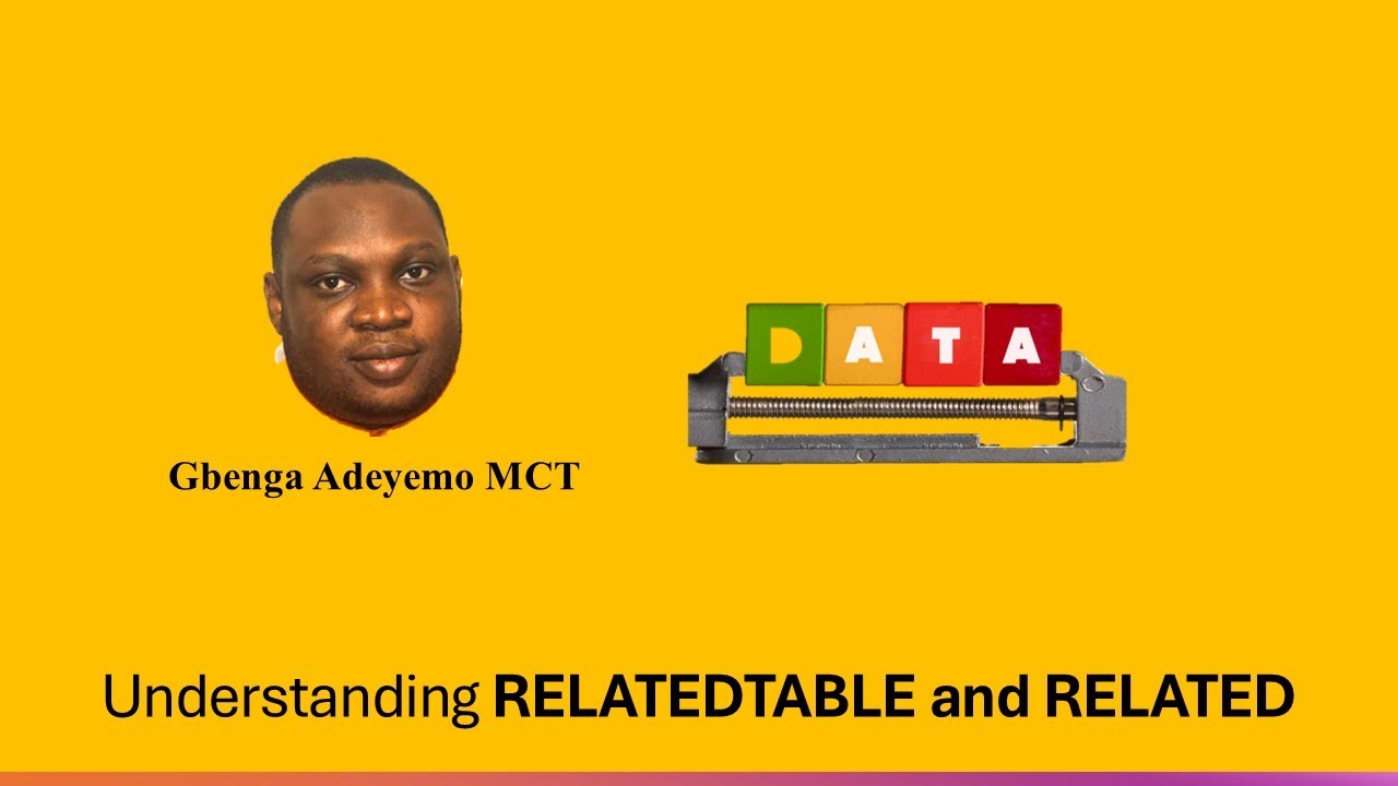 Understanding RELATEDTABLE and RELATED Dax Function #dax