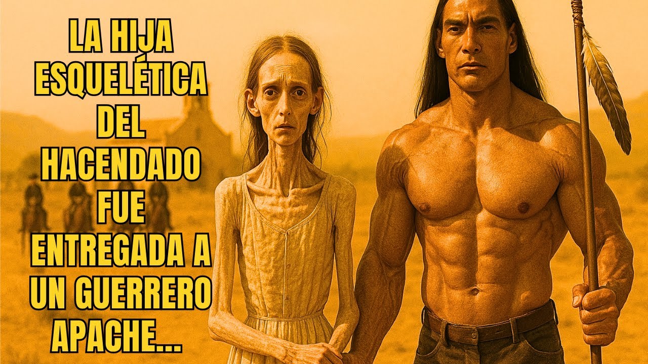 La Hija Esquelética Del Hacendado Fue Entregada A Un Guerrero Apache... Que La Sanó Con Amor