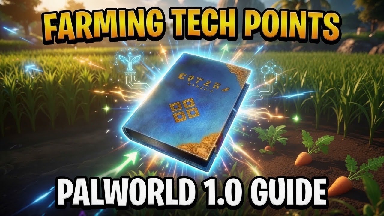 How to Farm Technology Points in Palworld 1.0