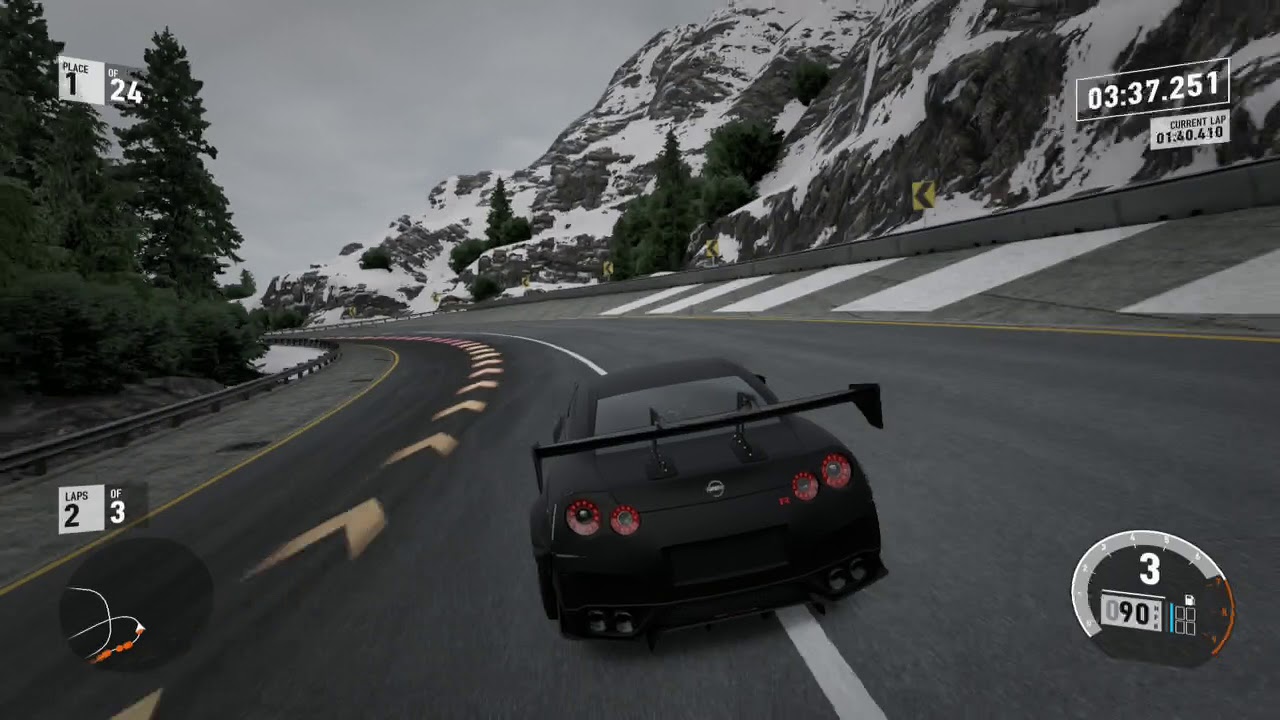 Forza 7 Unbeatable Nissan GTR Bernese Alps #104