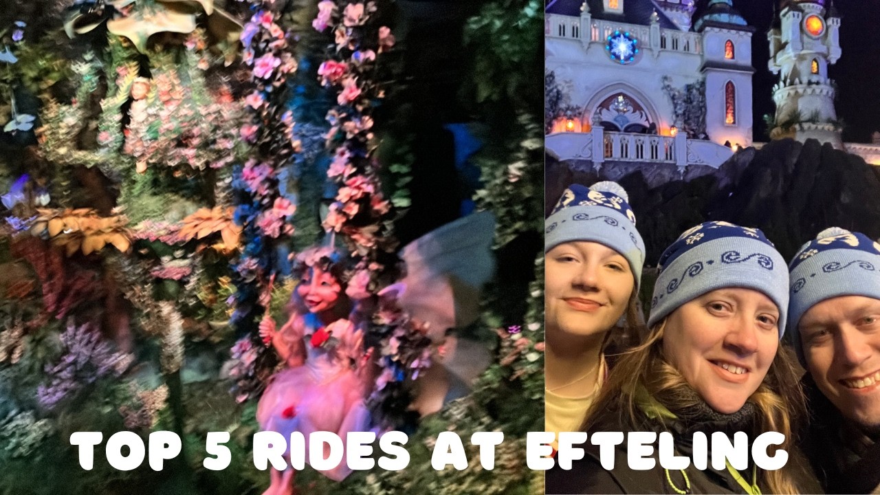 Top 5 Rides at Efteling | Must-Do Attractions! 🏰✨