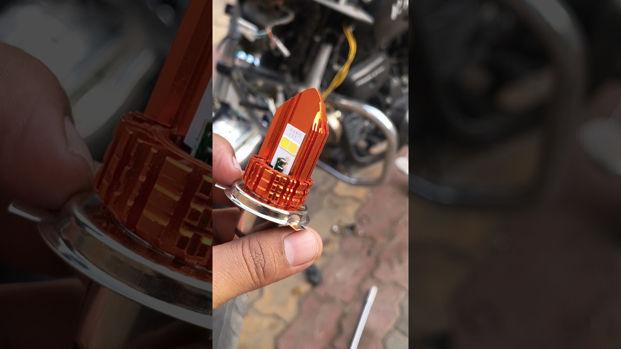 cyt headlight bulb full video 👆🏻👆🏻👆🏻 !! splendor modified !! Modified splendor !!