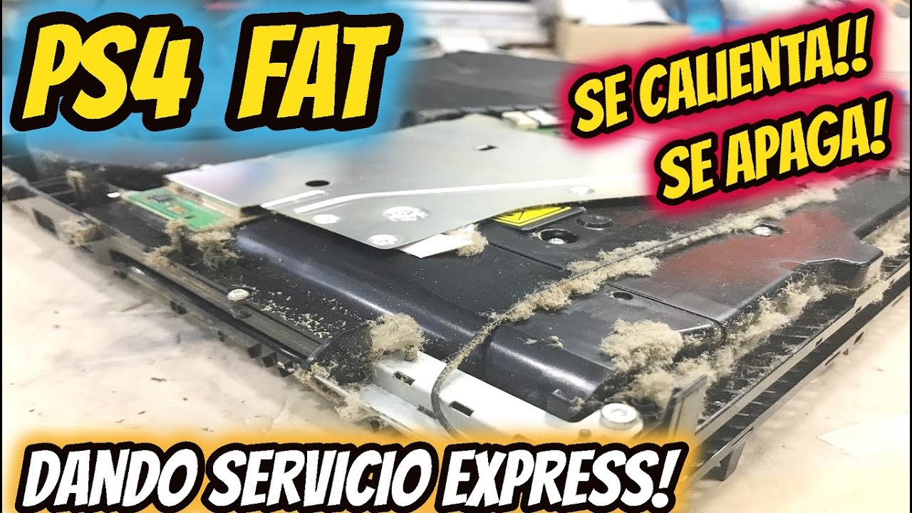 #Ps4. Se calienta y apaga! Reparar fallas por calentamiento. Limpieza y cambio de pasta térmica