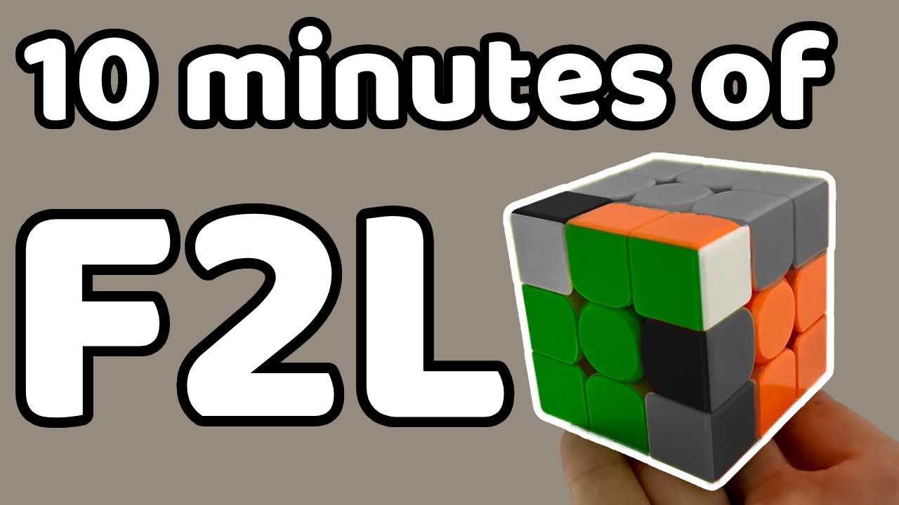 10 Minutes of F2L Tips and Tricks: Improve Your Rubik's Cube Solves