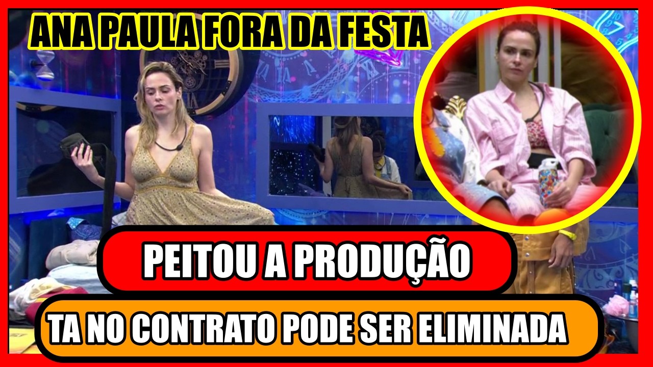 🔥 EXPULSAO! PIOR ATITUDE  ANA PAULA SURTA COM PRODUÇÃO SE RECUSA USAR FIGURINO E NÃO VAI PRO SHOW