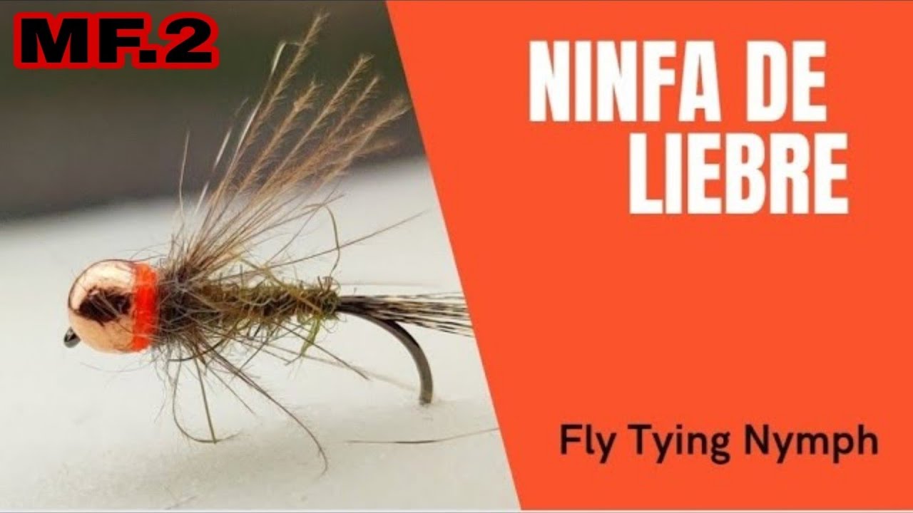 FLY TYING NYMPH 2021.Mejor ninfa liebre para la pesca de la trucha.for trout fishing.The Best🥇🥇🥇