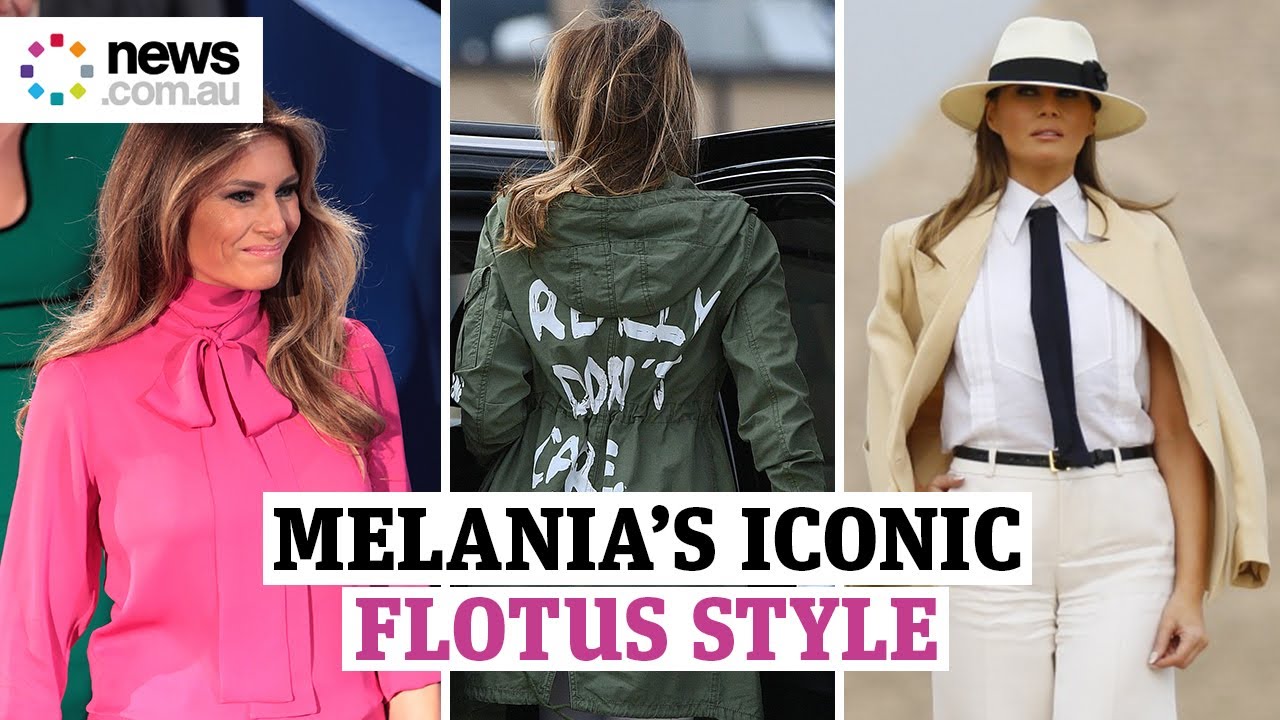 Melania Trump's most iconic and controversial fashion moments