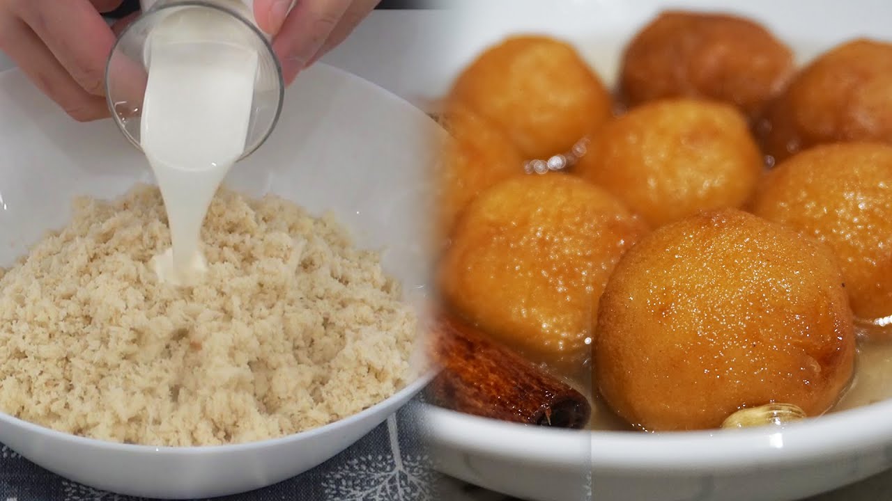 Mix Bread Crumbs & Milk, 10 MINUTES Dessert!