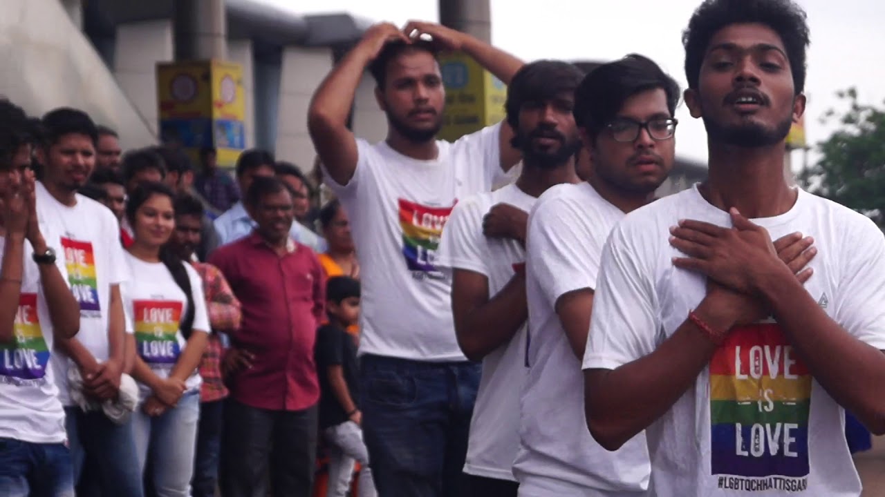 Raipur Queer Flashmob 2019 @raipur Railway Junction
