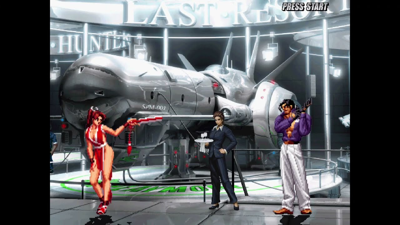 NEO GEO BATTLE COLISEUM ARCADE MODE COMPLETED WITH MAI SHIRINARU 