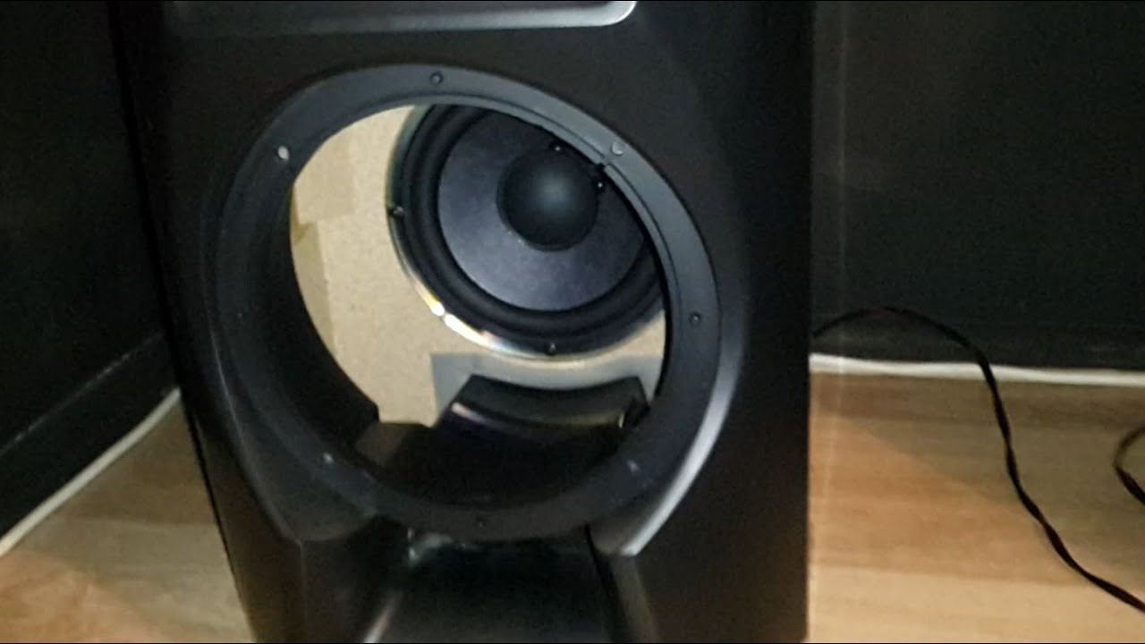 SONY LBT-XB8 SPEAKERS S.A.W. SUPER WOOFER  TEARDOWN
