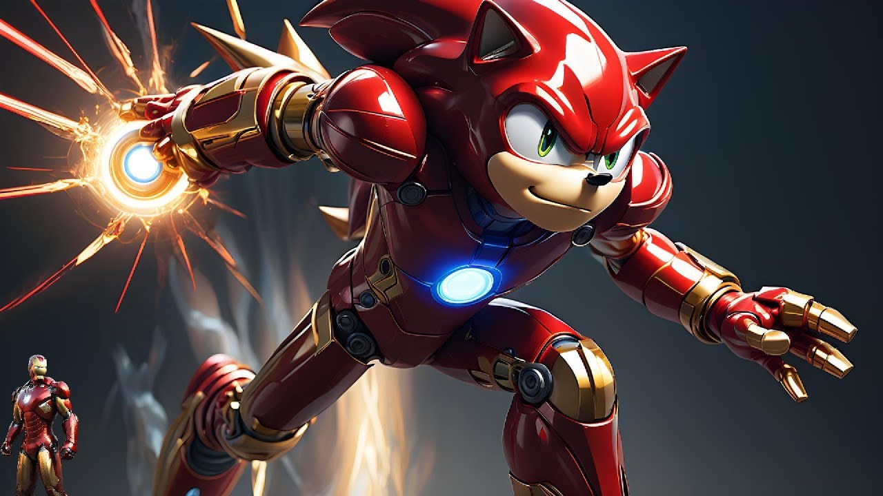 Marvel & DC Characters but SONIC!🔥SUPERHEROES Epic Transformations 2024 💥