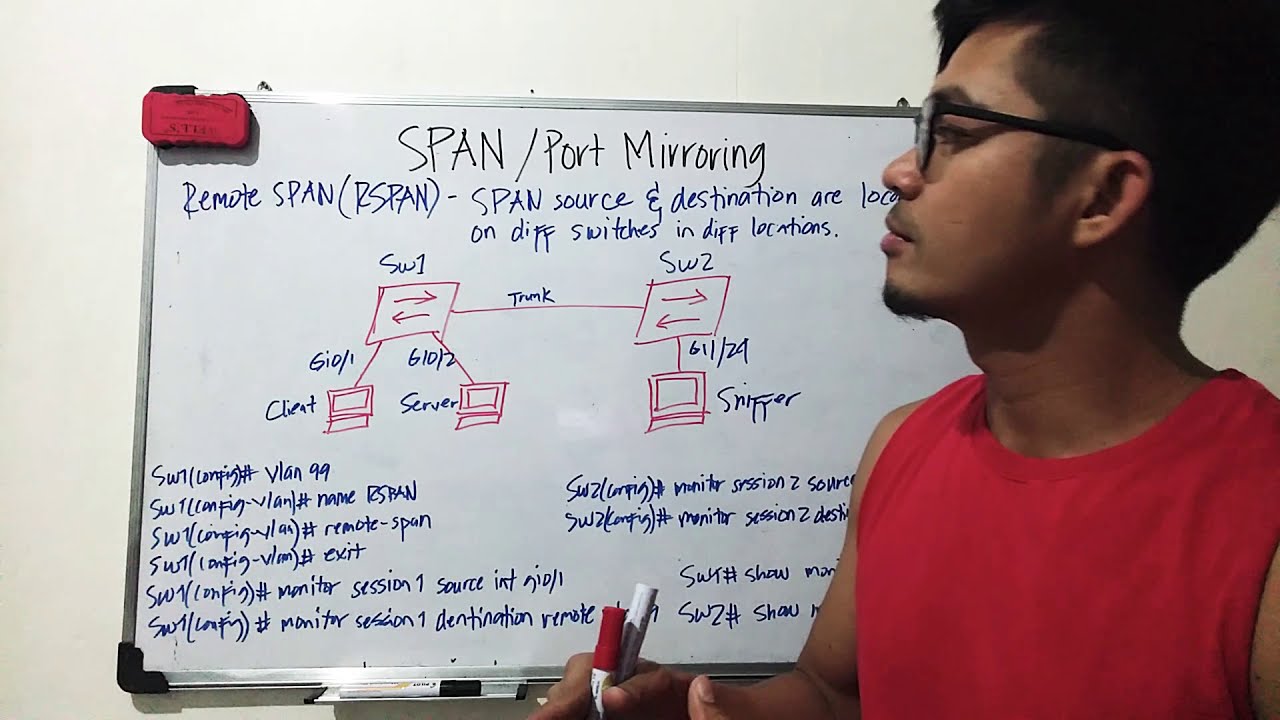 Remote SPAN / Зеркалирование портов