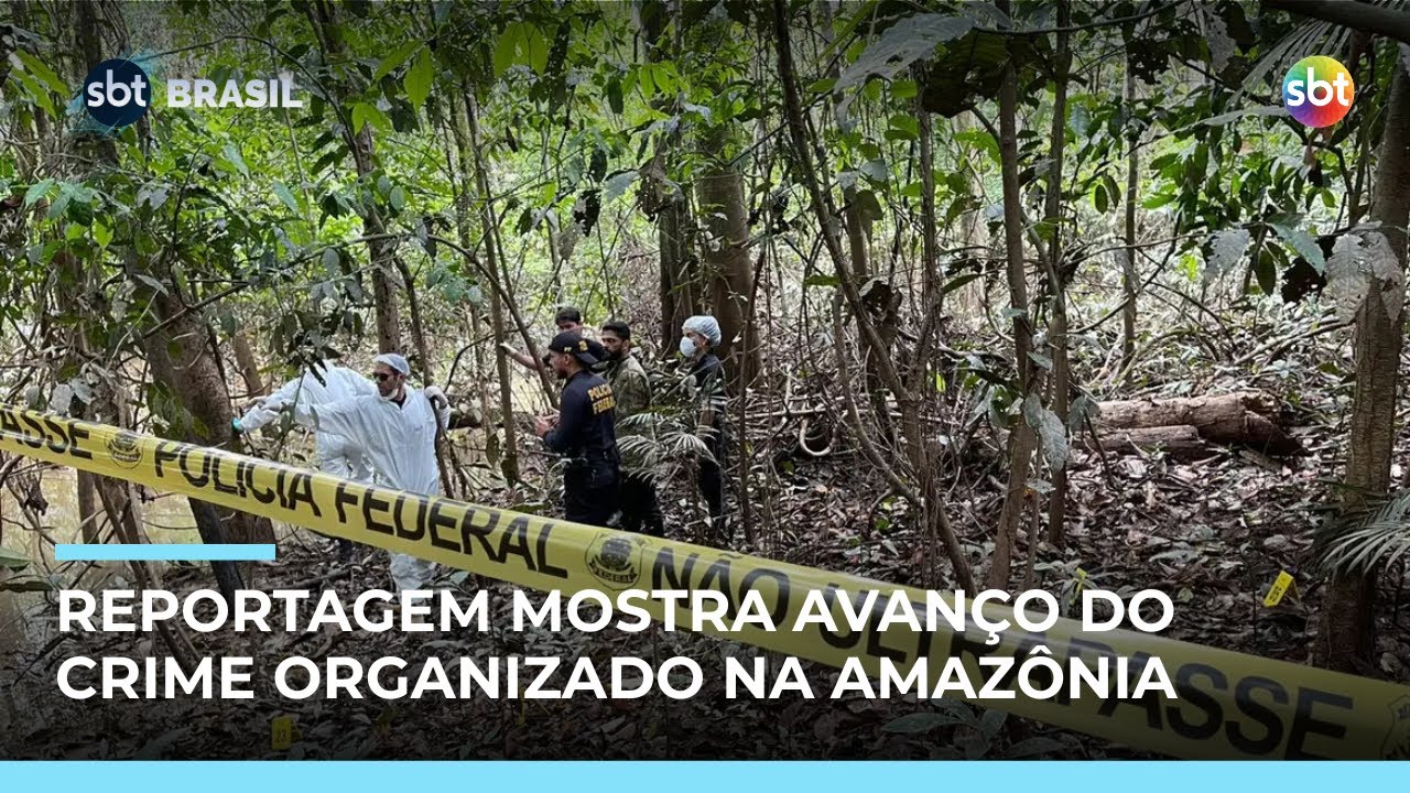 Reportagem especial mostra avanço de facções criminosas na Amazônia | #SBTBrasil