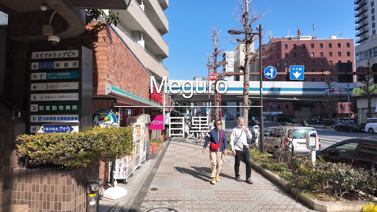 [4K] Meguro 目黒 [Tokyo 東京] [Walk 散歩] #1622