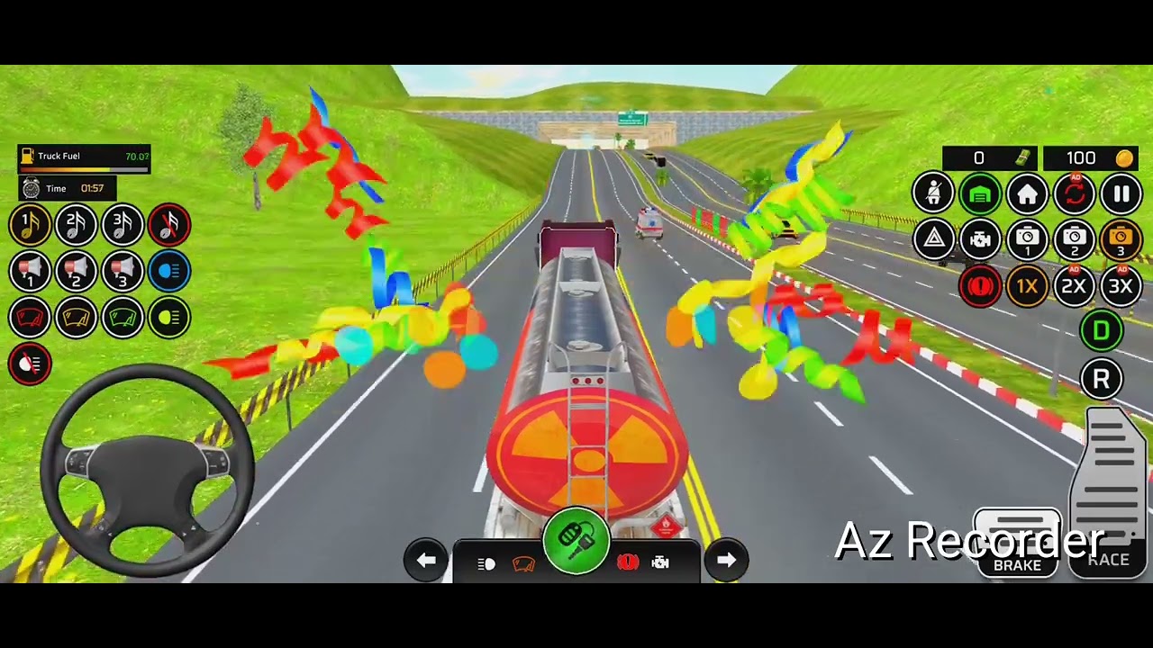 Oil 🛢️ Tanker Truck Transport Driving Simulator Game 3d Android Gameplay Video 