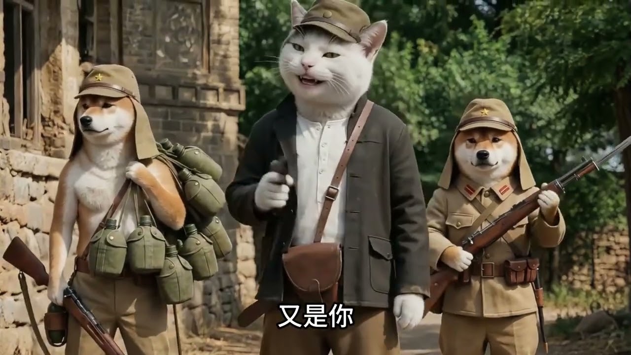 谁的童年没被这部电影笑过？ #猫咪 #猫 #戏精 #举起手来 #爆笑 
