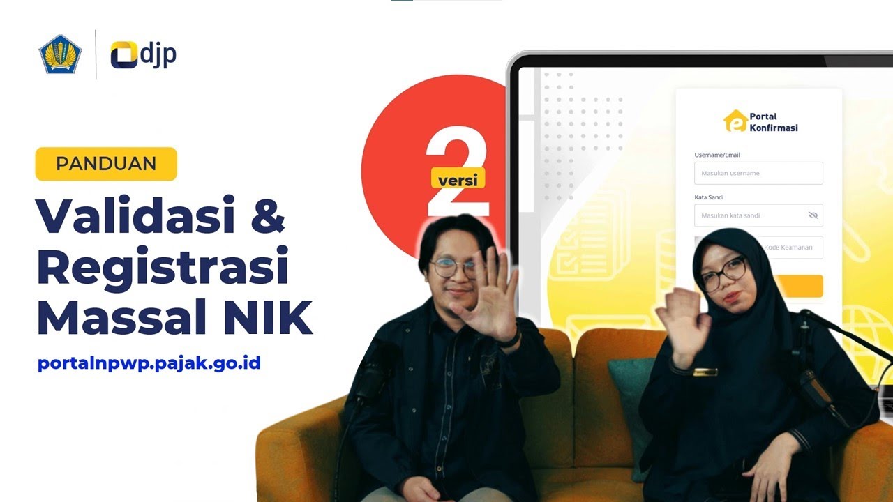 Panduan Validasi dan Registrasi Massal NIK di Portal NPWP