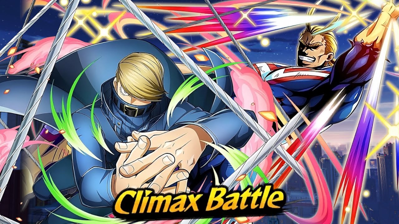 ALL MIGHT VS SS JEANIST ClIMAX BATTLE!! (My Hero Ultra Impact)