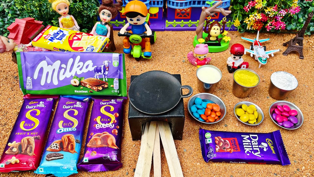 Miniature All Dairy Milk Silk Chocolate Dosa | Dairy Milk Bubbly Chocolate Dosa |DairyMilk Chocolate