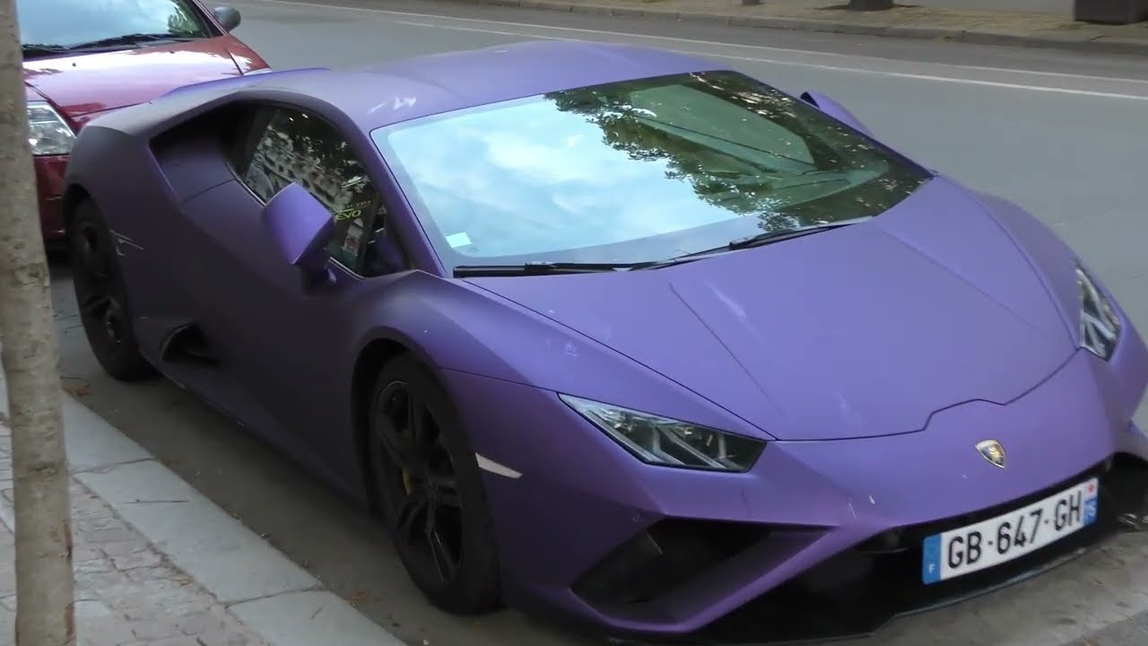 Amazing SUPERCARS in PARIS, France (Champs Elysées) May 2022