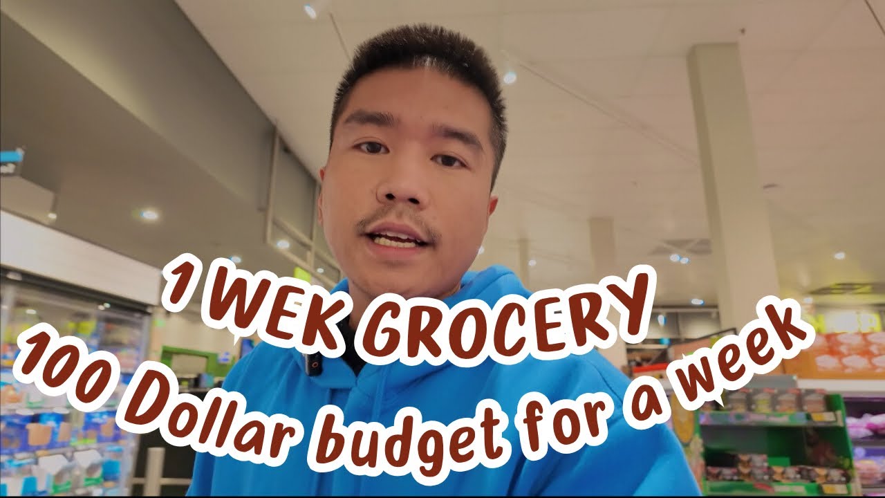 100 DOLLAR BUDGET GROCERY FOR A WEEK | Ren Domingo | Vlog 19