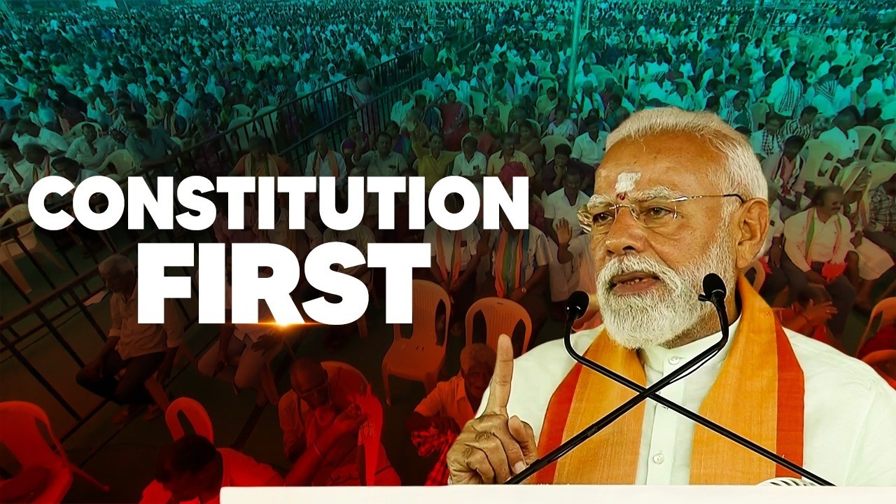 PM Modi's BIG statement in Madurai - 'nobody needs to fear in a democracy'!