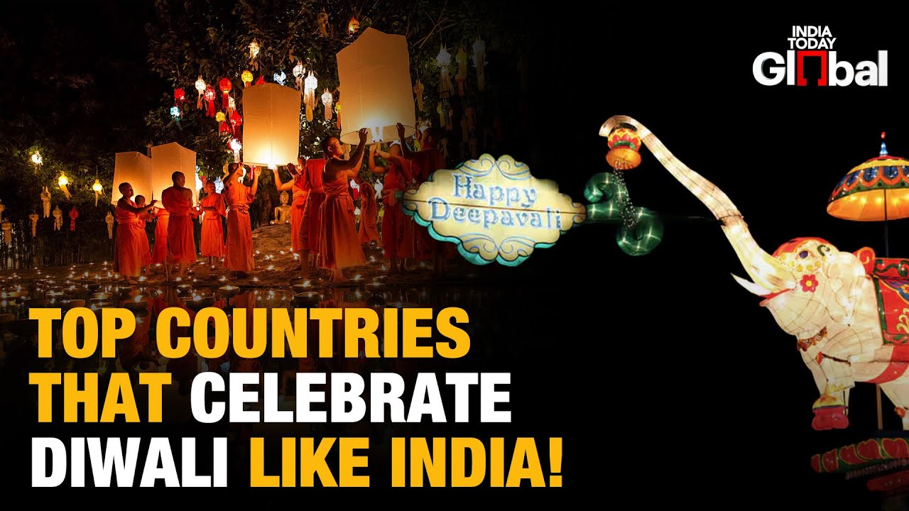 Top Countries That Celebrate Diwali Just Like India | Happy Diwali 2025