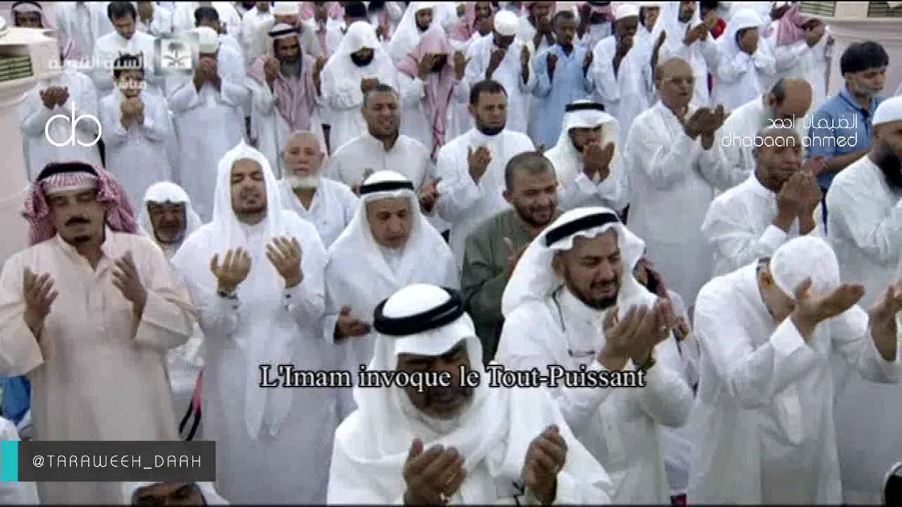 قنوت خاشع مبكي للشيخ صلاح البدير من المسجد النبوي ليلة 21 رمضان 1437