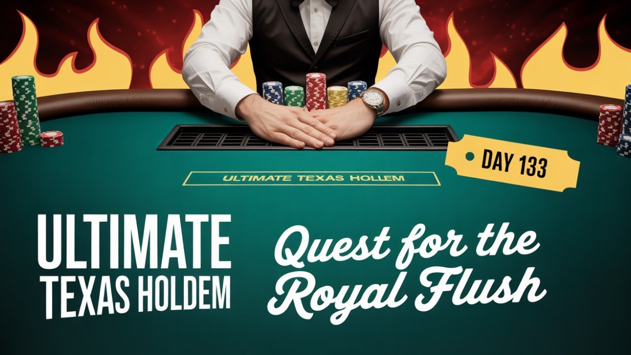 Нахожусь ли я на грани крупного выигрыша в Ultimate Texas Holdem? День 133!
