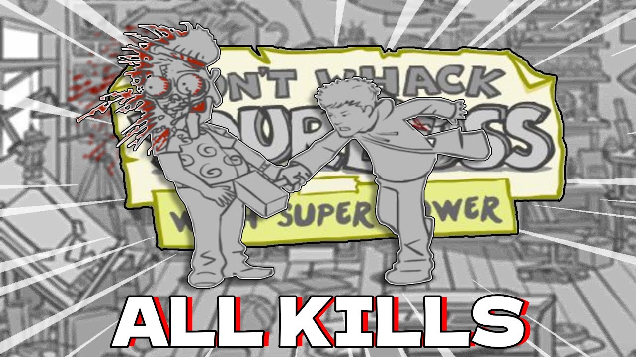 Don't Whack Your Boss With Superpowers - Funny Moments (All Kills) Flash Game 