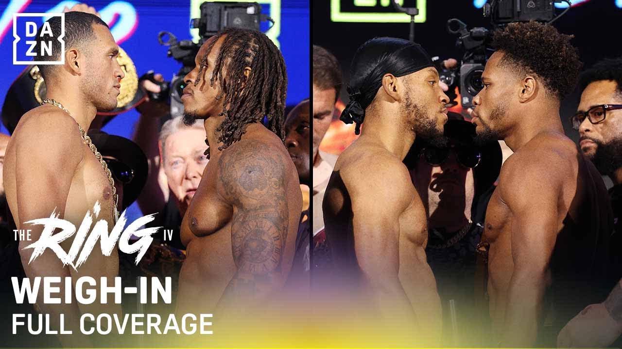 David Benavidez vs Anthony Yarde | Devin Haney vs Brian Norman Jr | FULL WEIGH IN