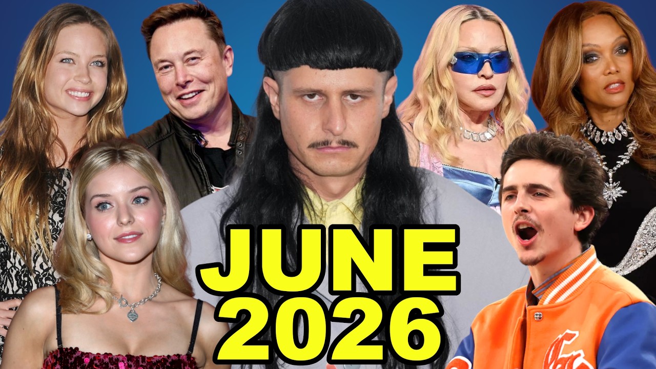 every pop culture moment in june 2026 🗓️🚀🏀
