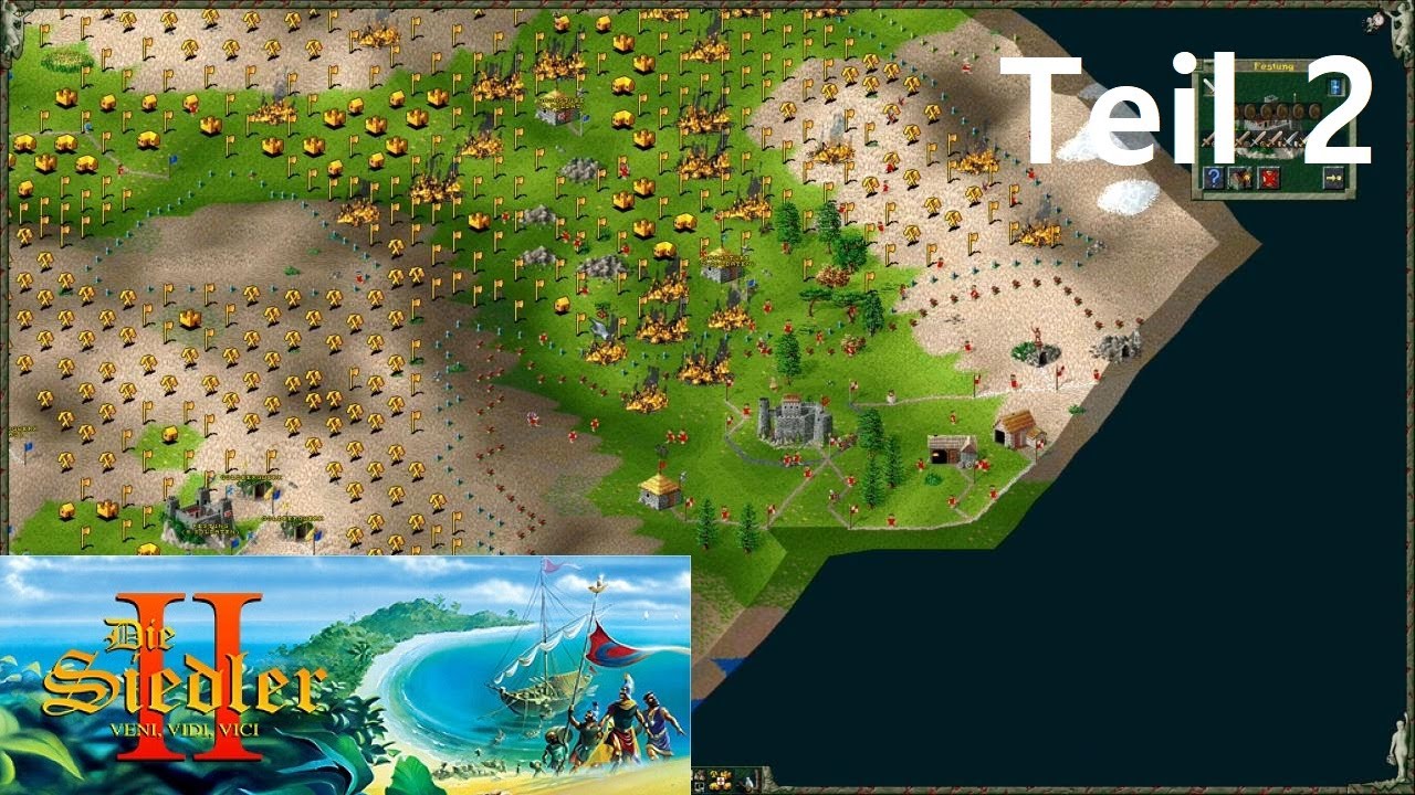 Der Eichenwald 2vs2 - Siedler 2 Teil 2/4