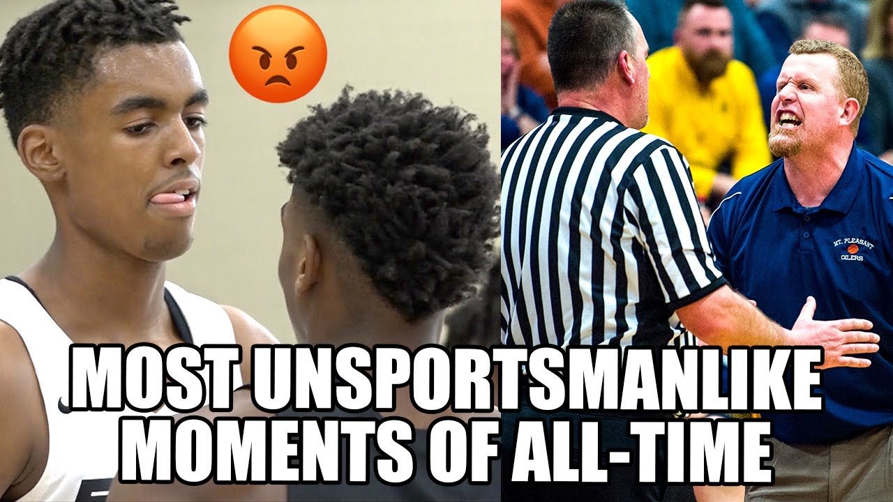 MOST UNSPORTSMANLIKE MOMENTS OF ALL-TIME!!
